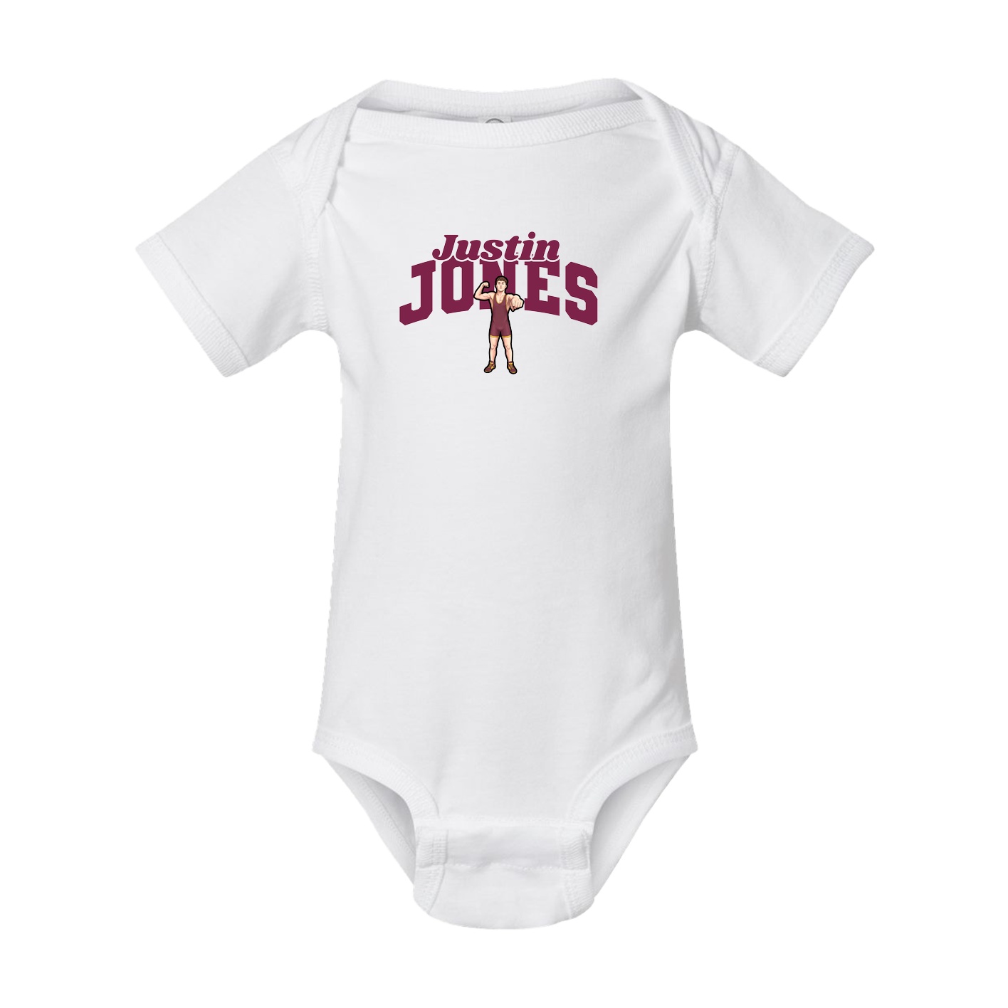 Baby Onesie — Signature Arch in White