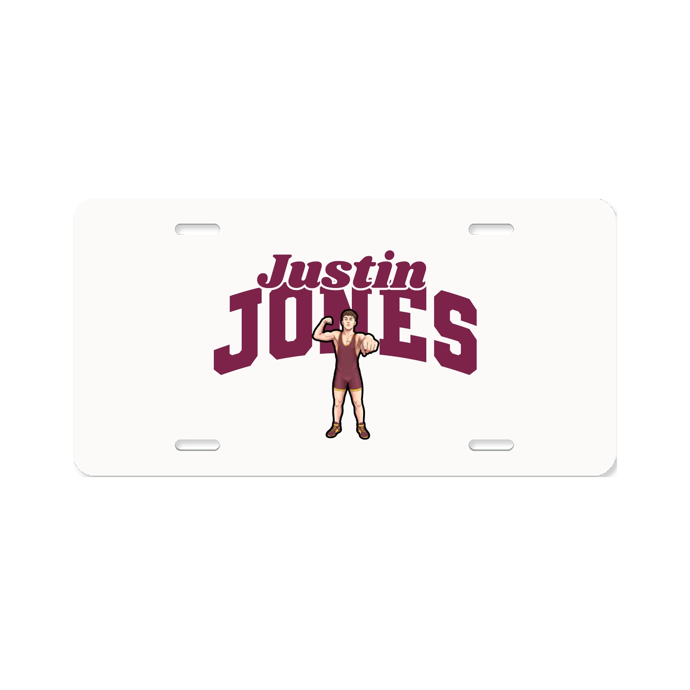 License Plate — Signature Arch in Classic