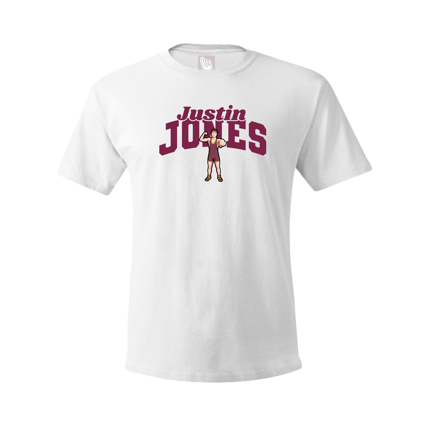 Tee — Signature Arch in White