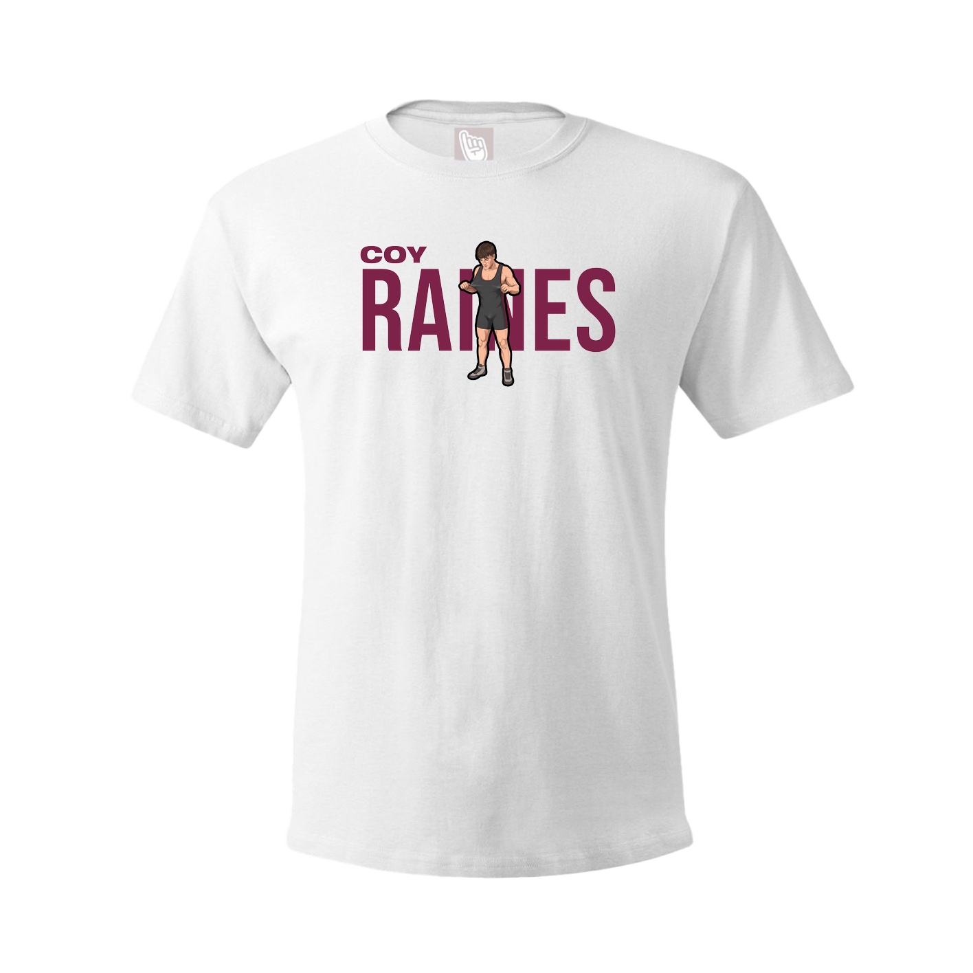 Youth Tee — Player Name in White