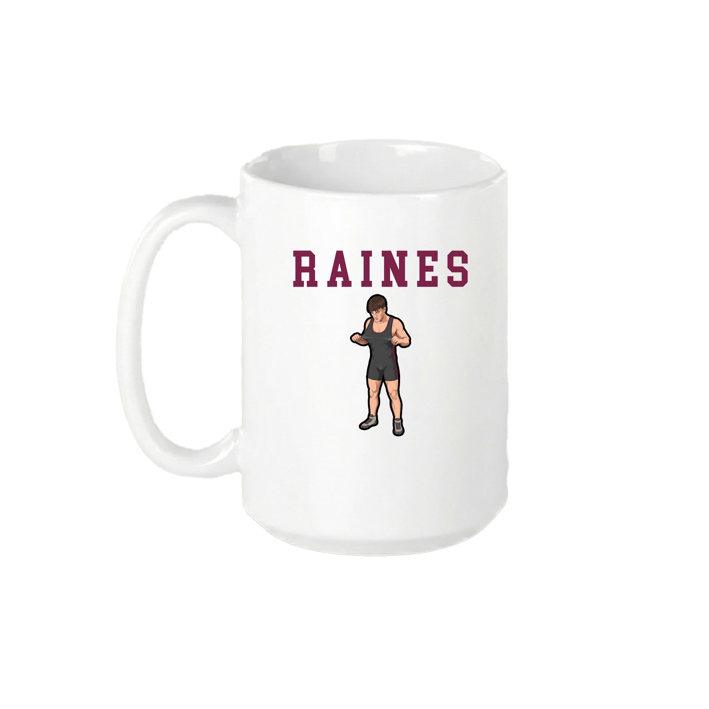 15oz Coffee Mug — Shirsey in White