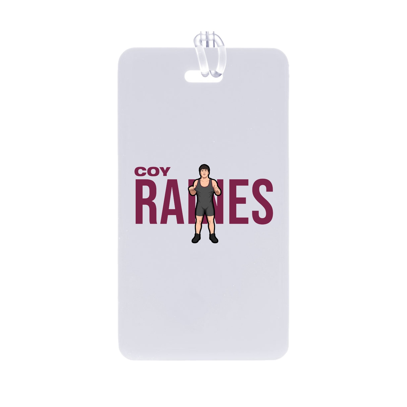 Bag Tag — Player Name in Classic