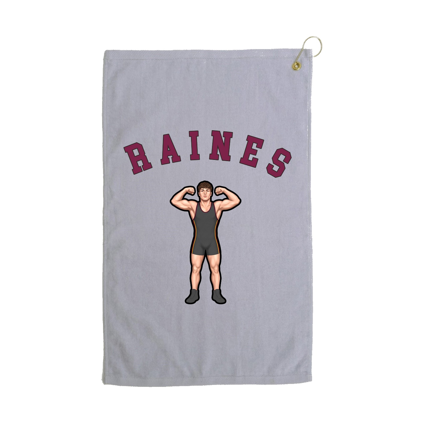 Golf Towel — Shirsey Arch in Grey