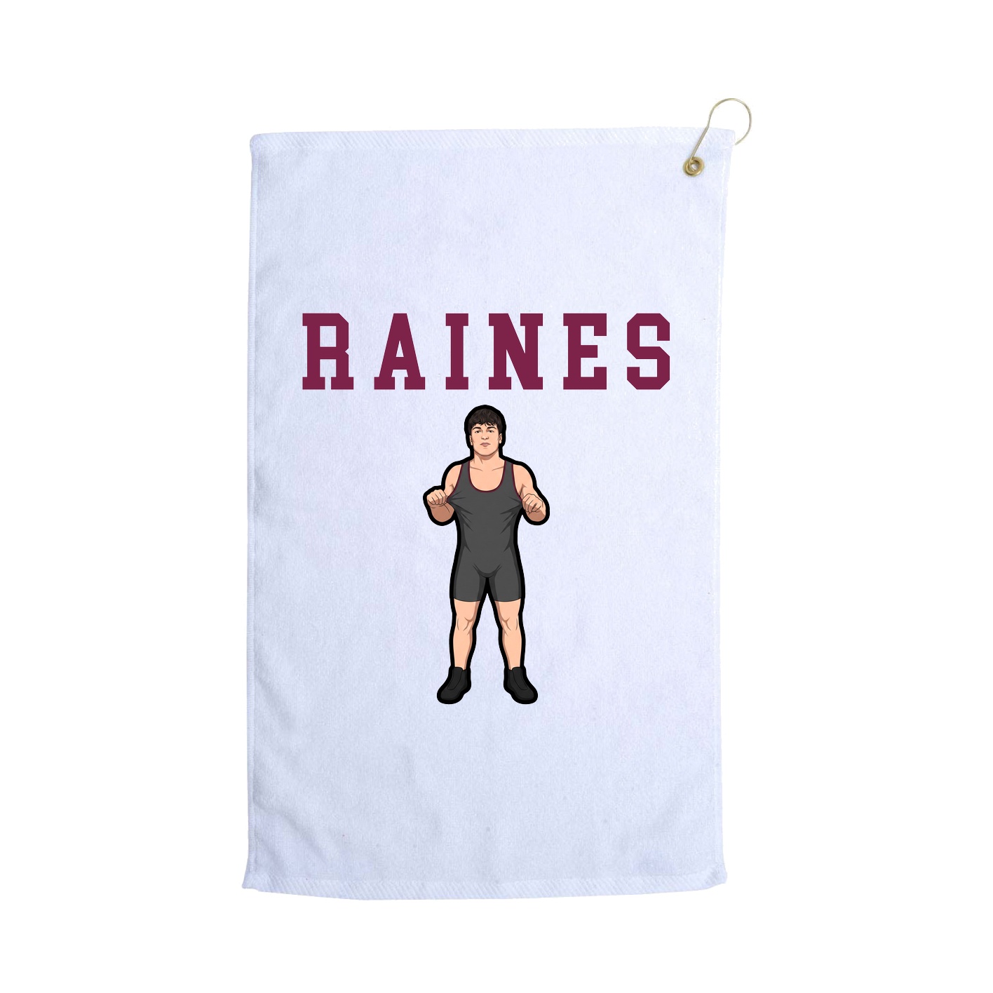 Golf Towel — Shirsey in White