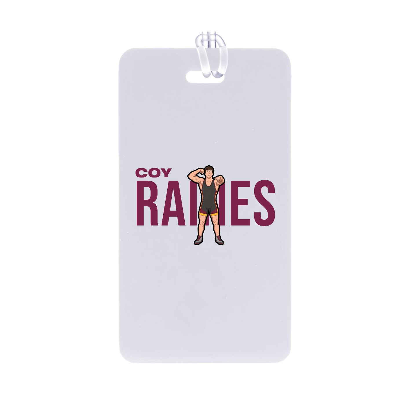 Bag Tag — Player Name in Classic