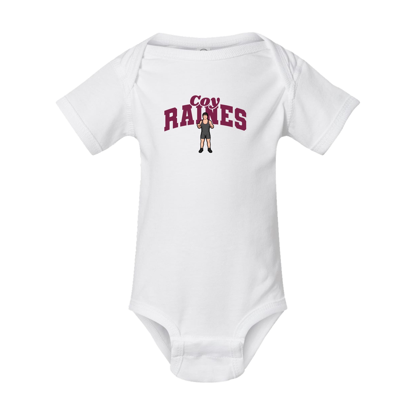 Baby Onesie — Signature Arch in White