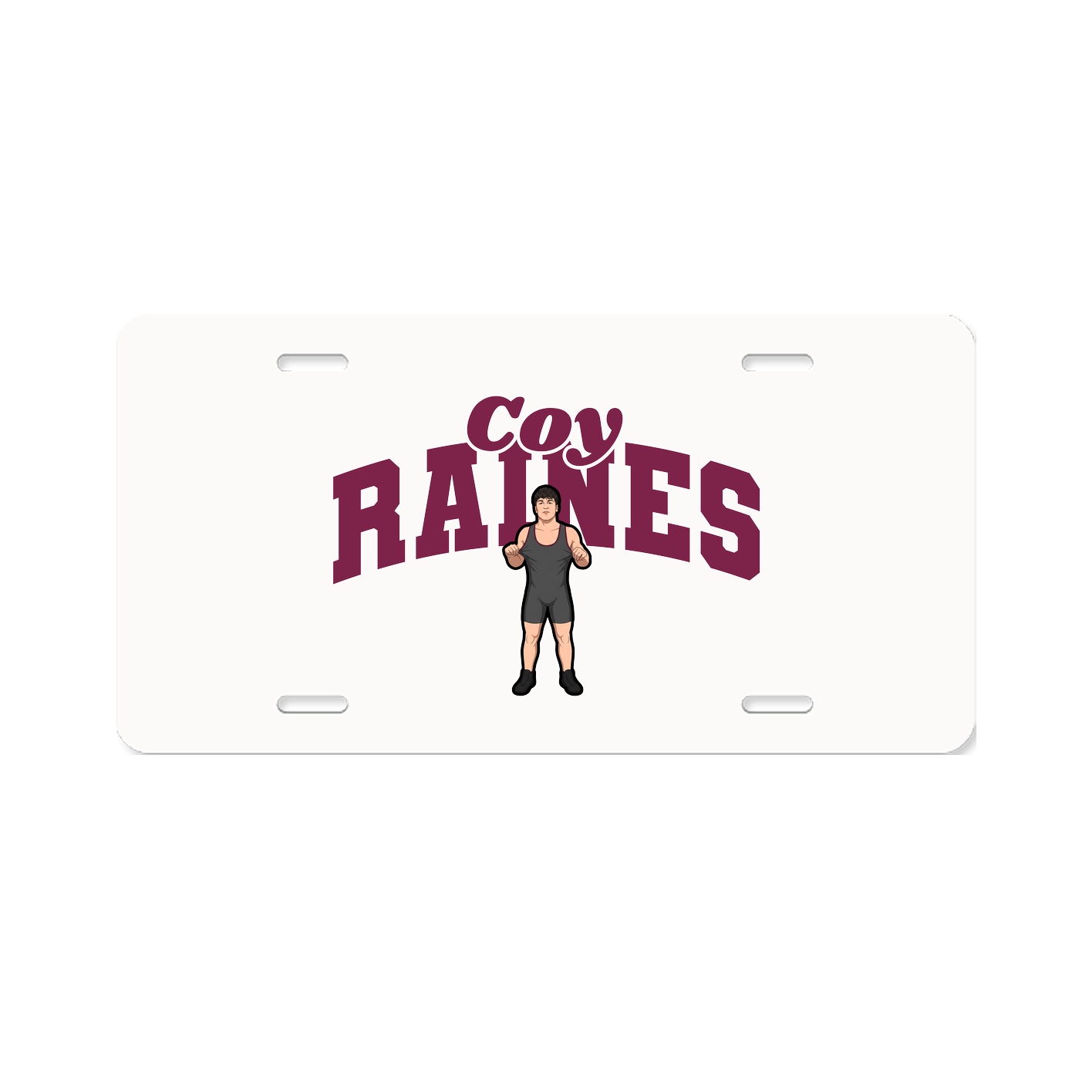 License Plate — Signature Arch in Classic