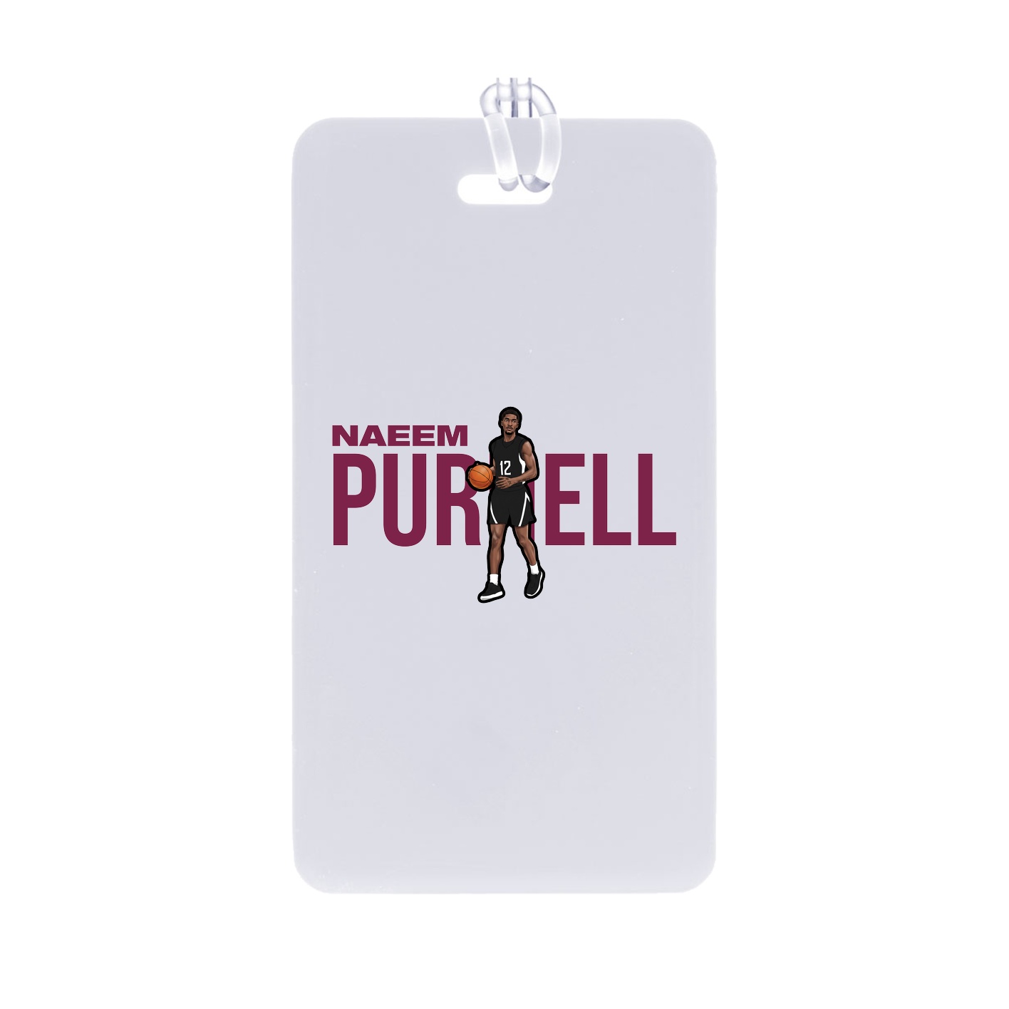 Bag Tag — Player Name in Classic