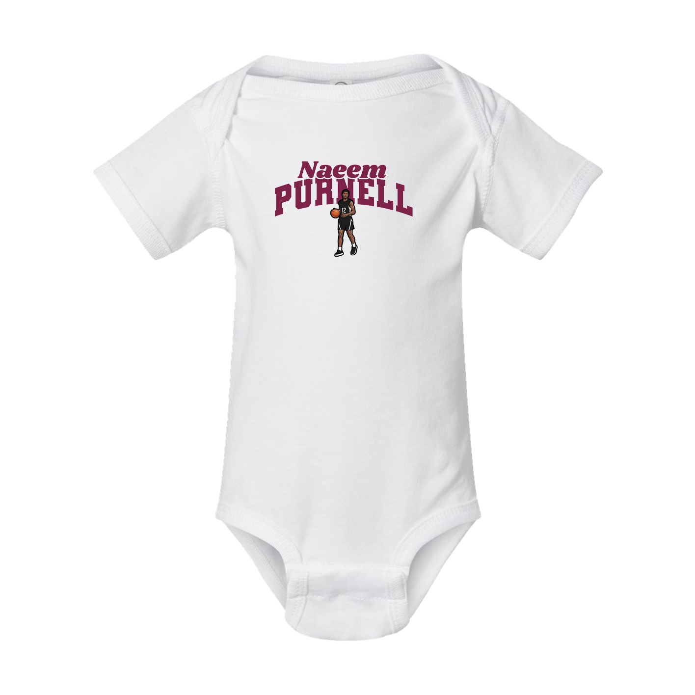 Baby Onesie — Signature Arch in White
