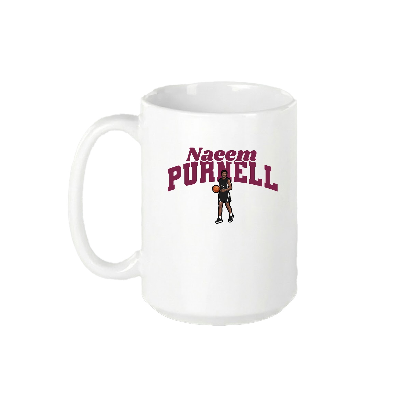 15oz Coffee Mug — Signature Arch in White