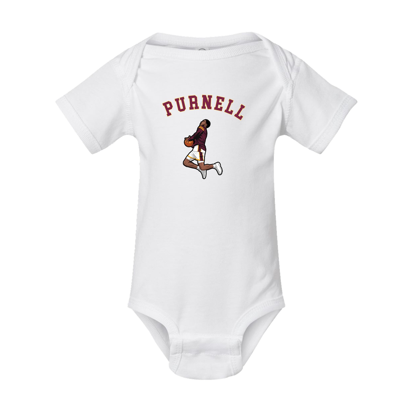 Baby Onesie — Shirsey Arch in White