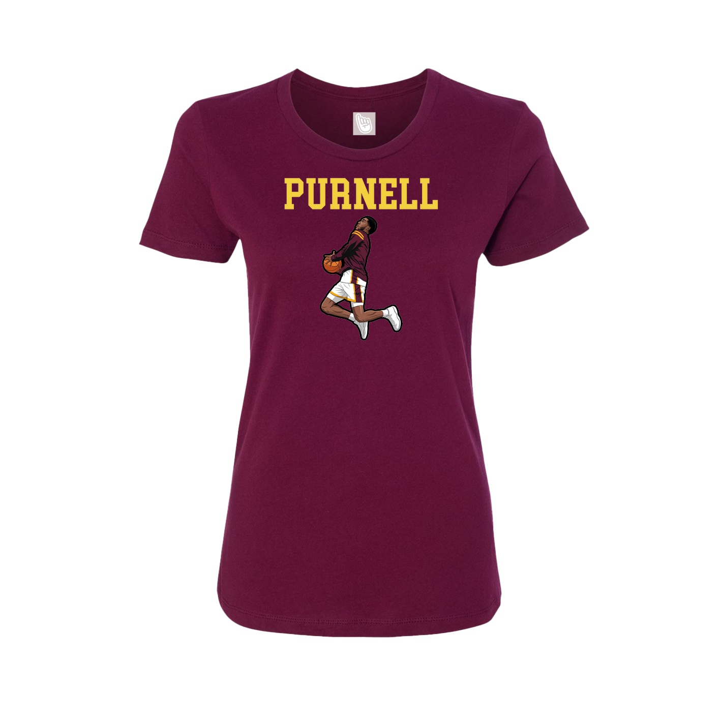 Womens Tee — Shirsey in Maroon