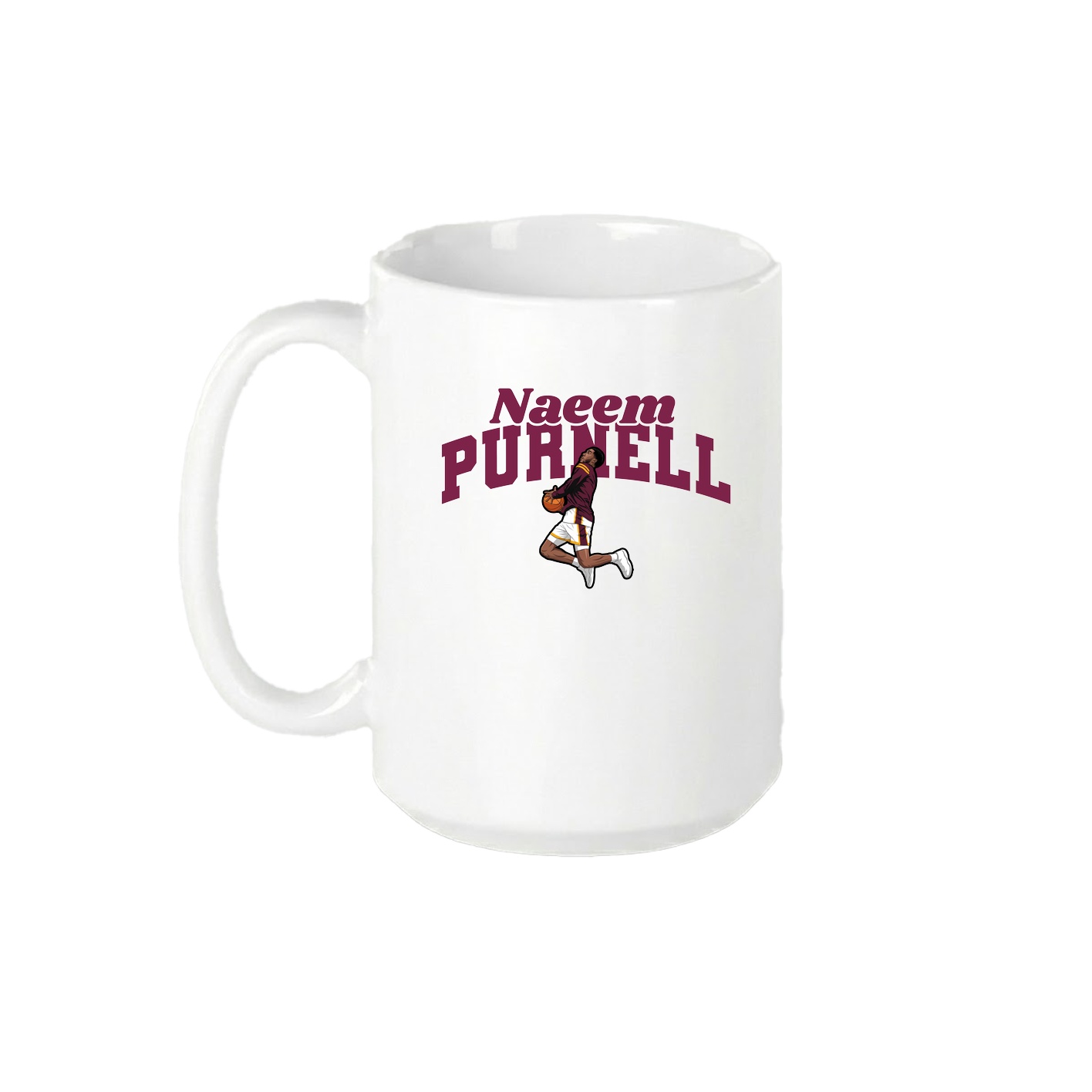 15oz Coffee Mug — Signature Arch in White
