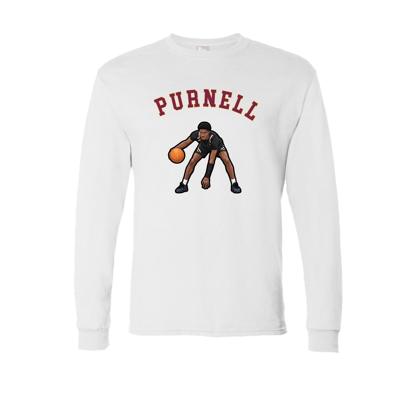 Long Sleeve Tee — Shirsey Arch in White