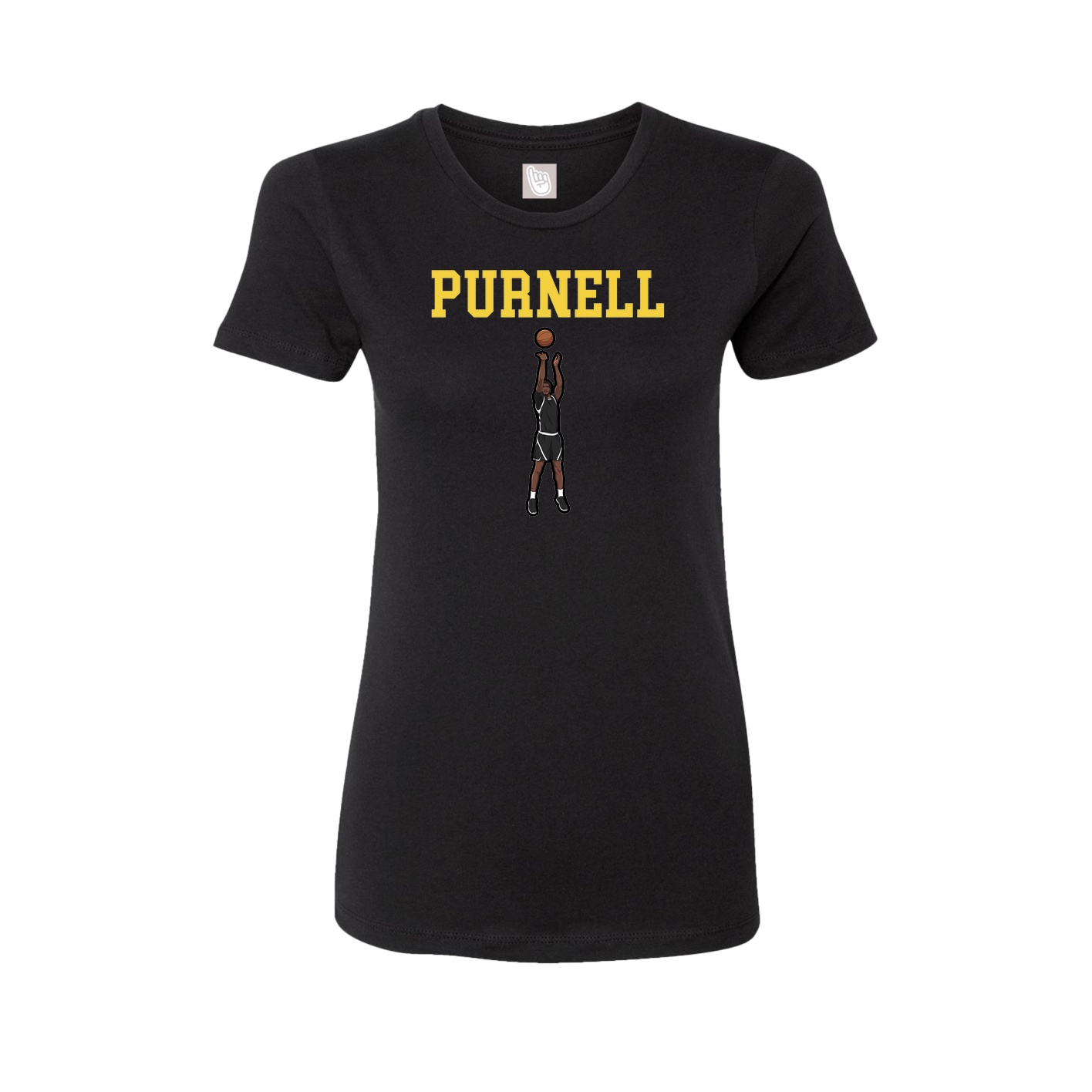 Fitted Women's Tee — Shirsey in Black