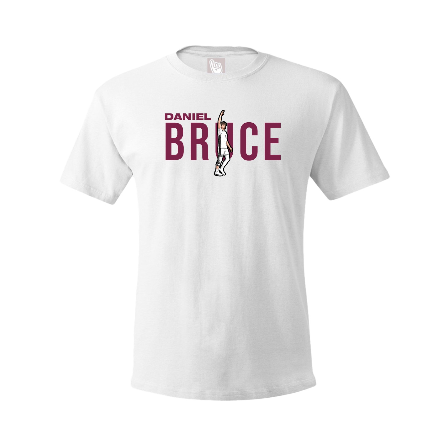 Youth Tee — Player Name in White
