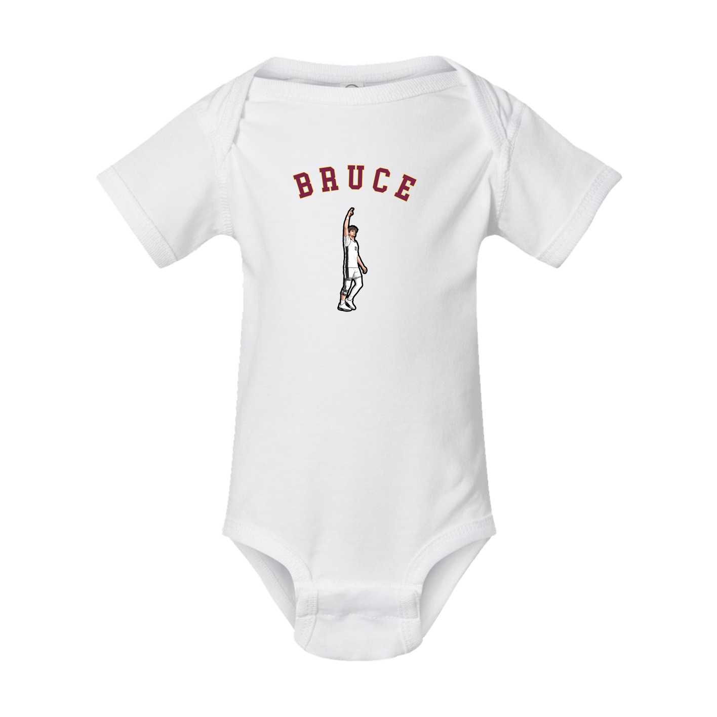 Baby Onesie — Shirsey Arch in White