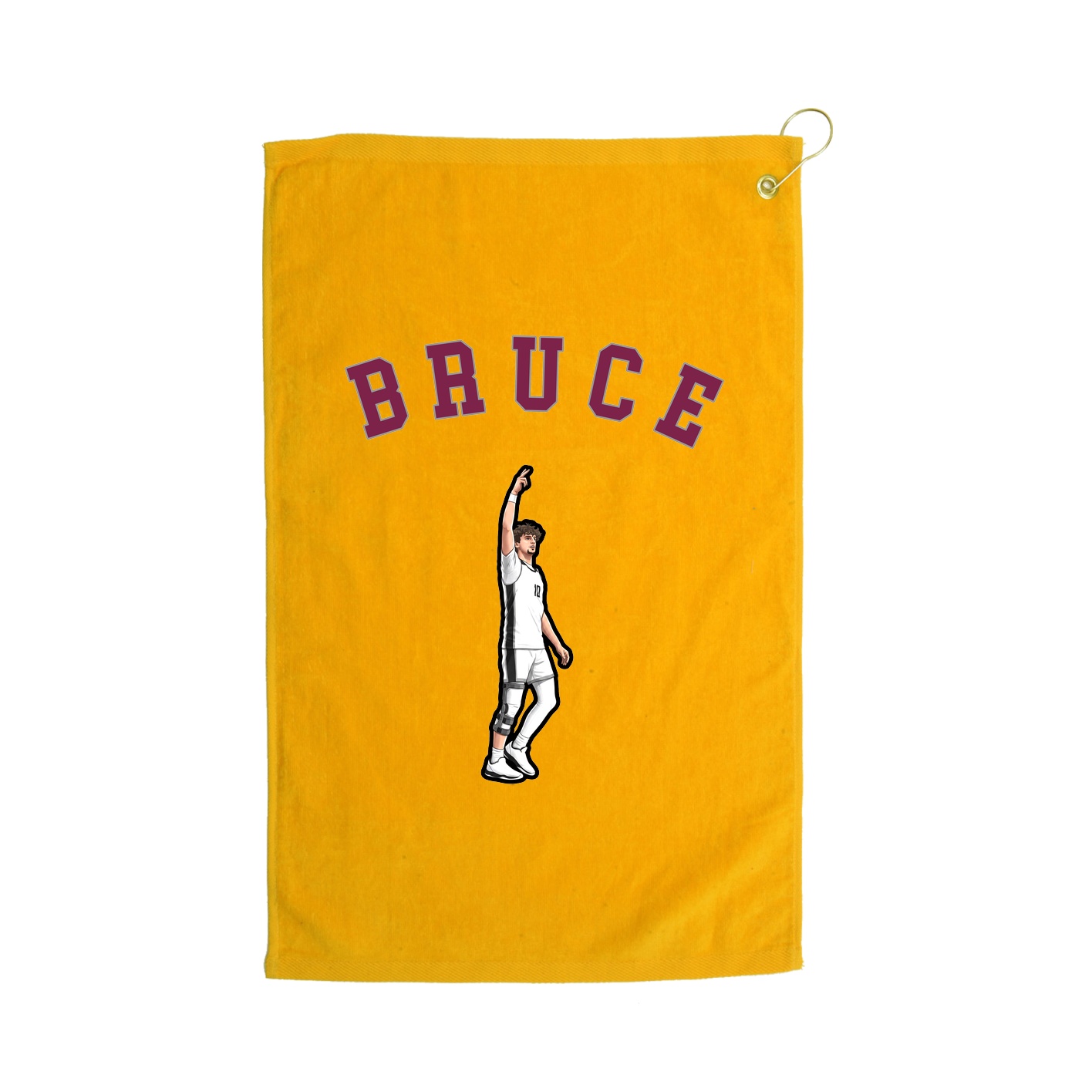 Golf Towel — Shirsey Arch in Gold