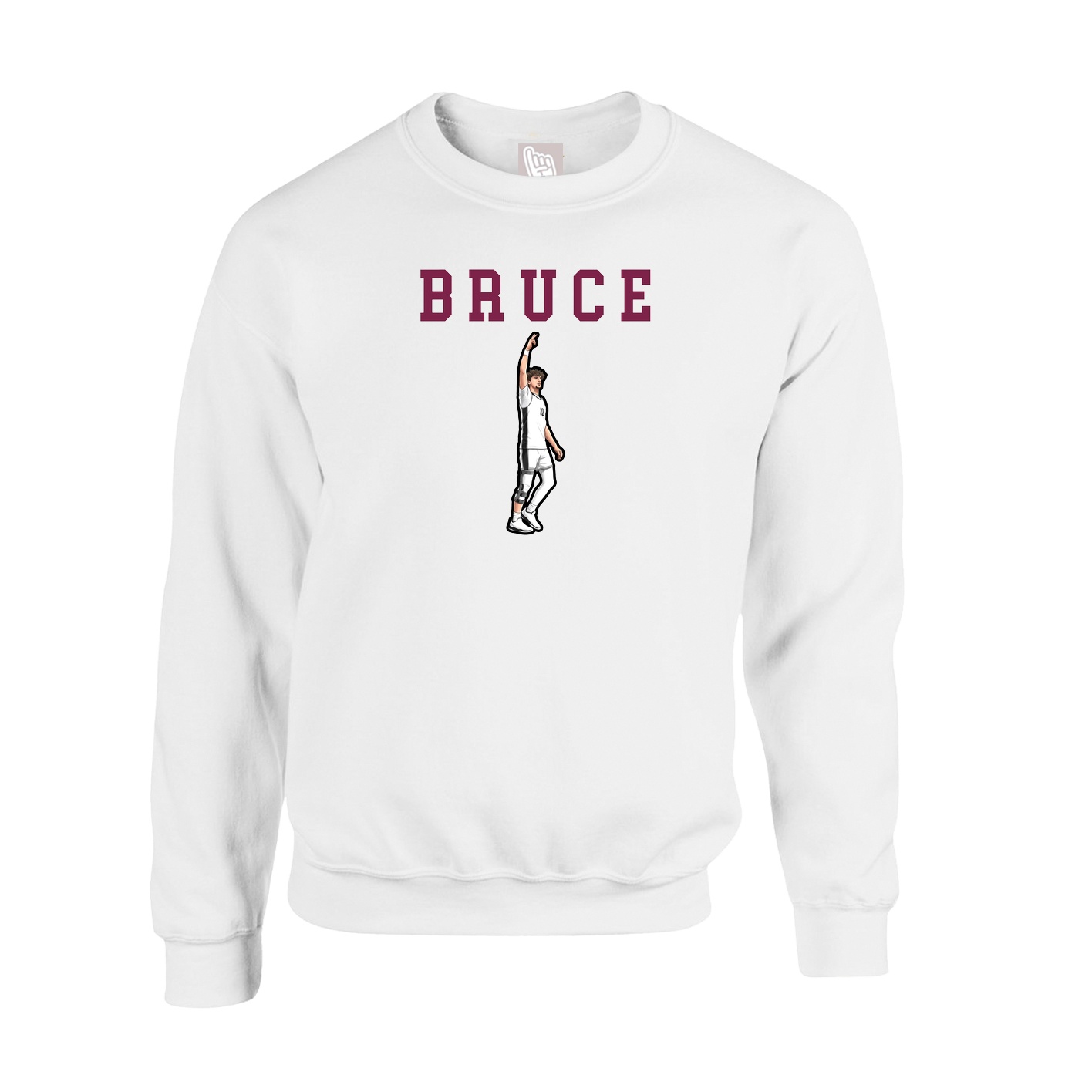 Fleece Crew — Shirsey in White