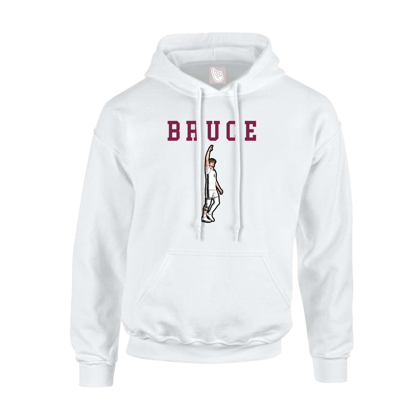 Youth Hoodie — Shirsey in White