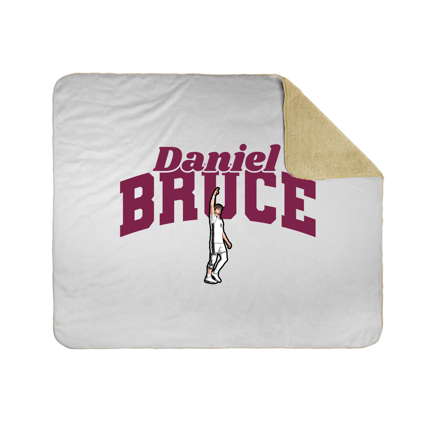 Throw Blanket — Signature Arch in White