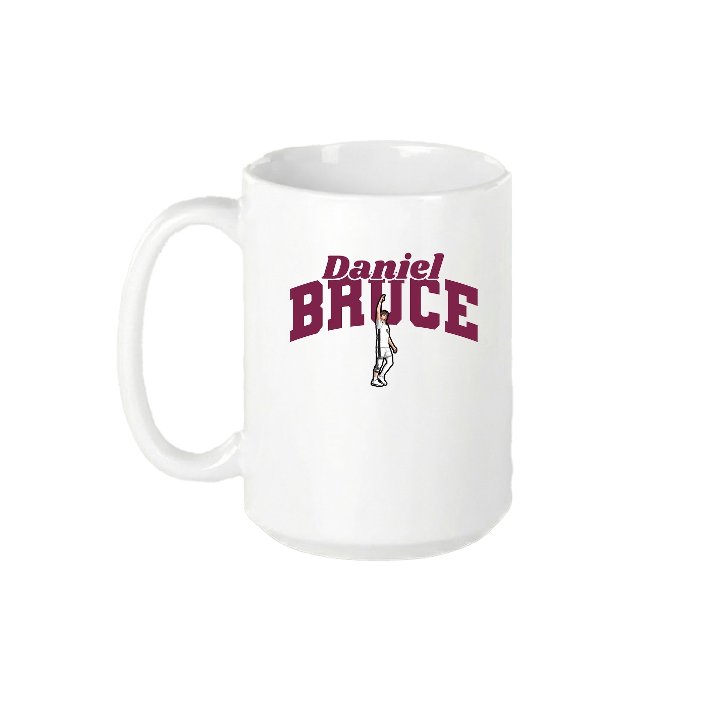 15oz Coffee Mug — Signature Arch in White