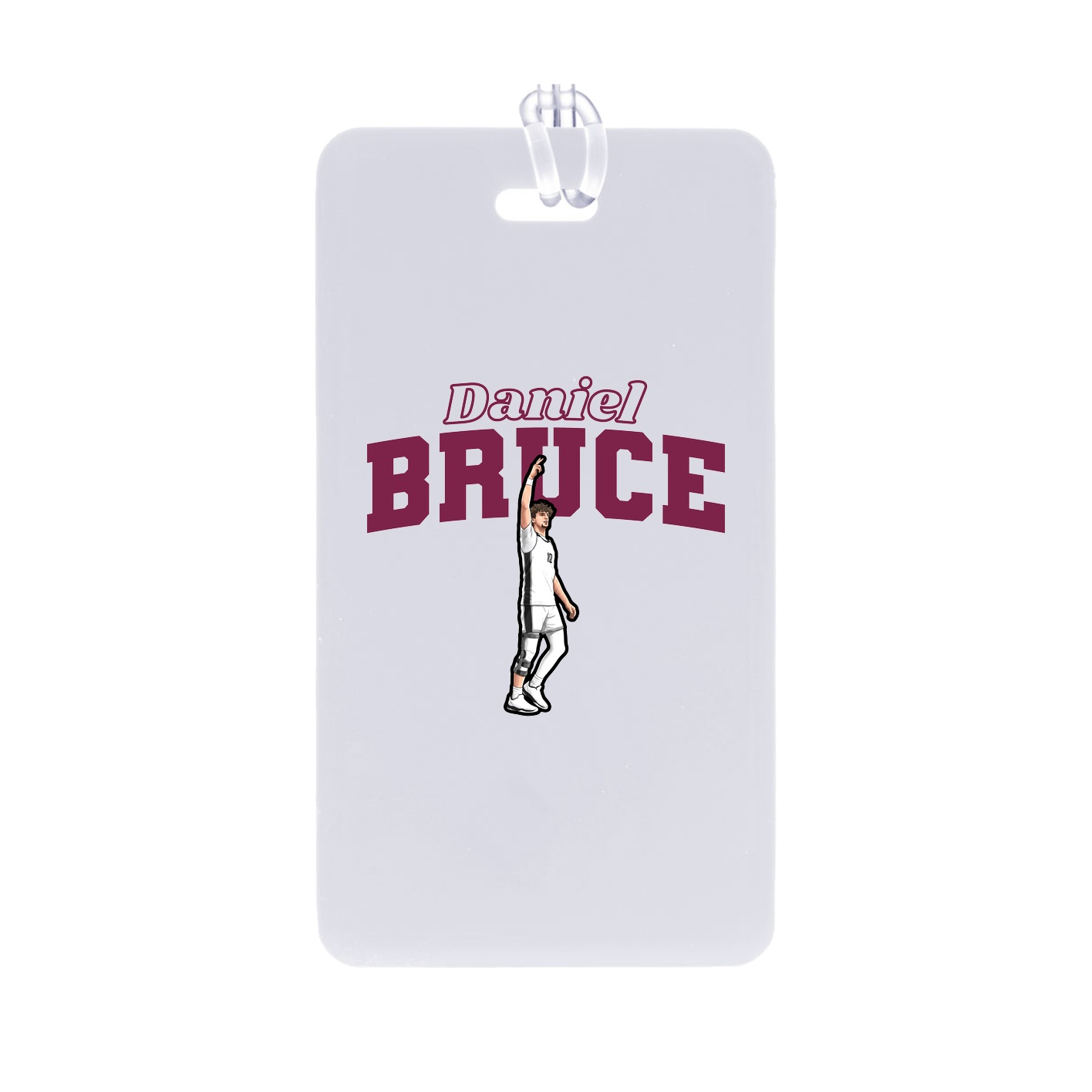 Bag Tag — Name Arch in Classic