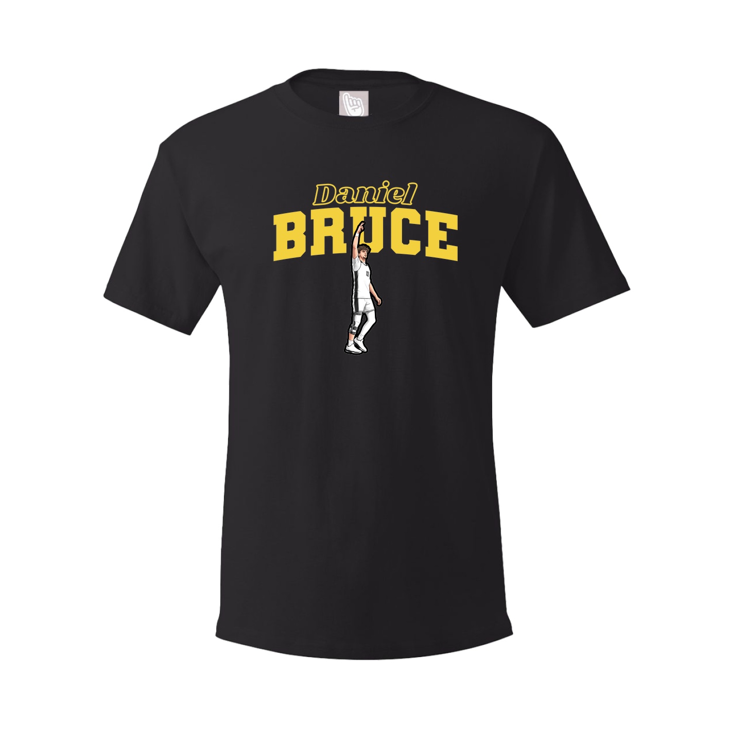 Youth Tee — Name Arch in Black