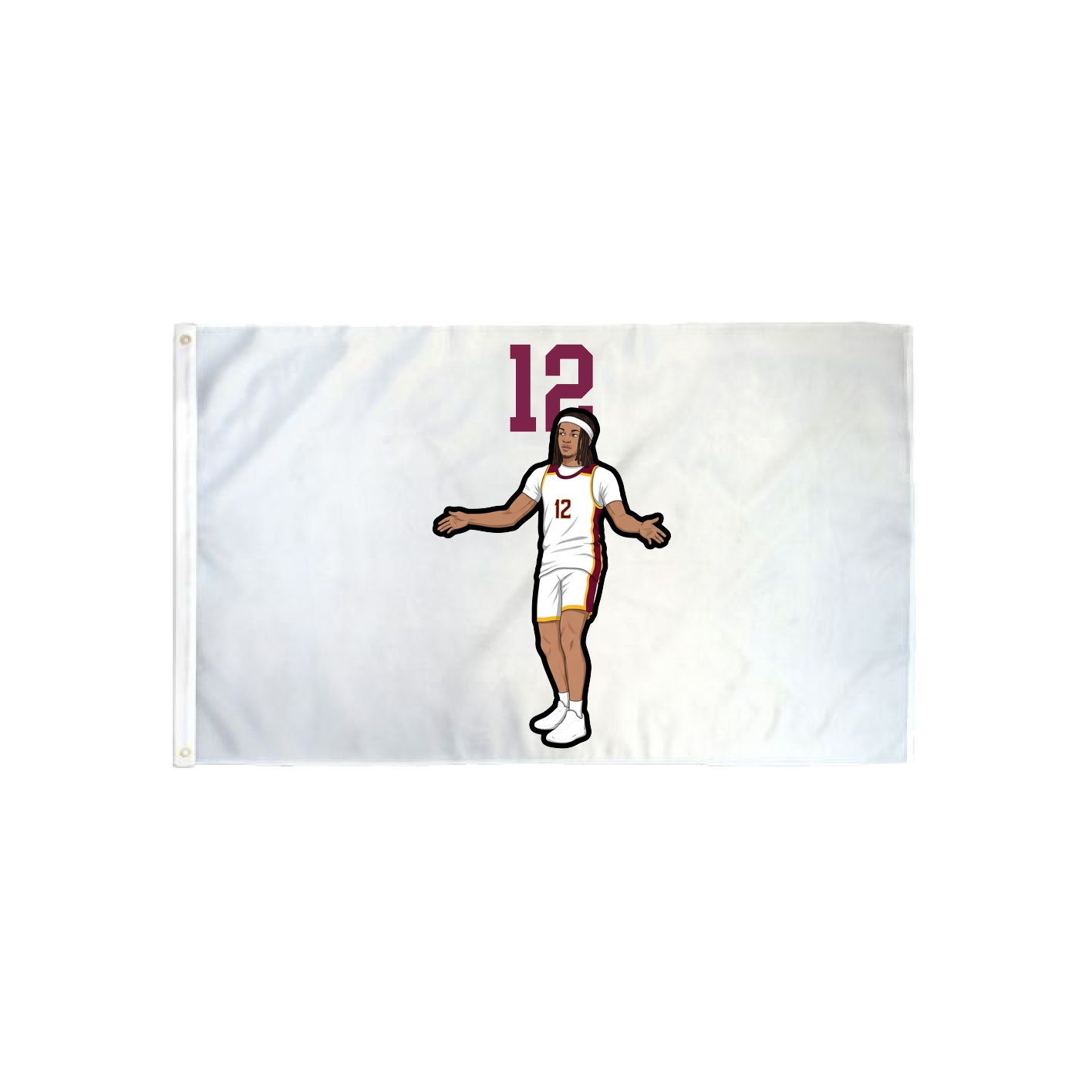 3x5 Flag — Number Top in Classic