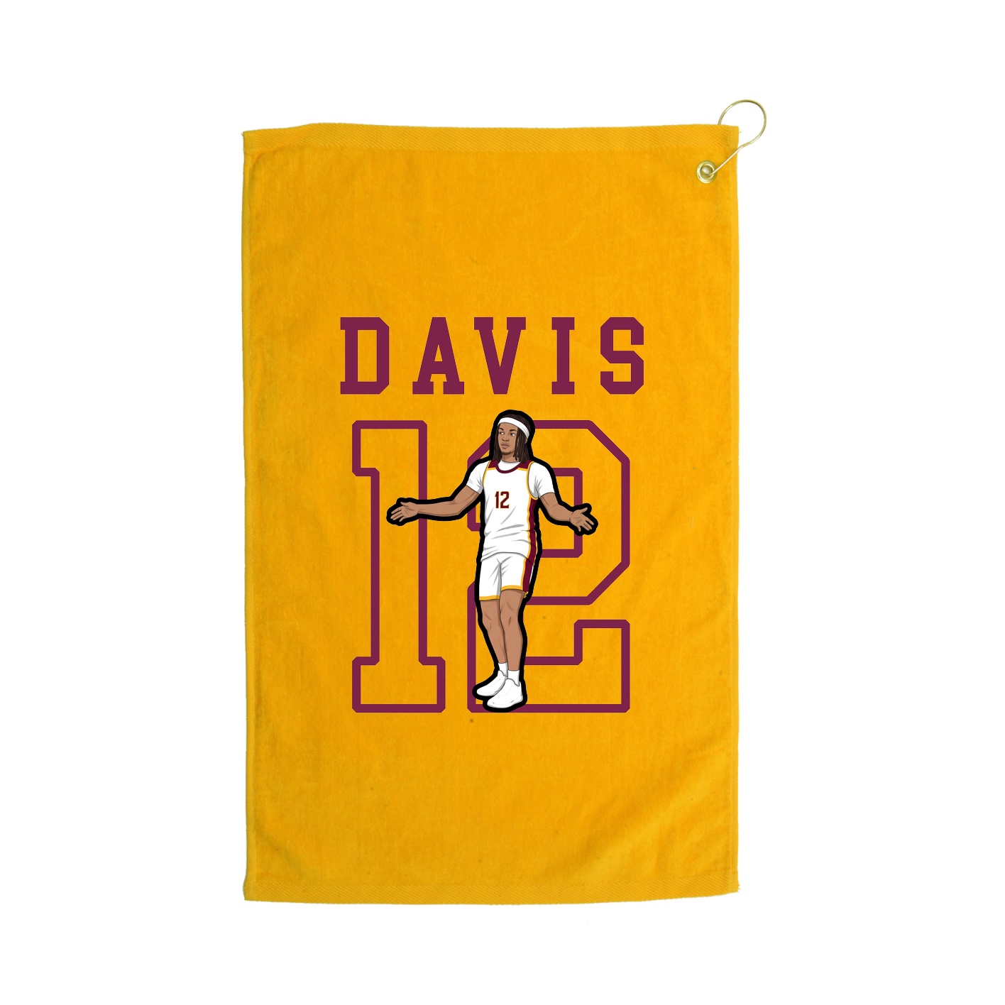 Golf Towel — Shirsey in Gold