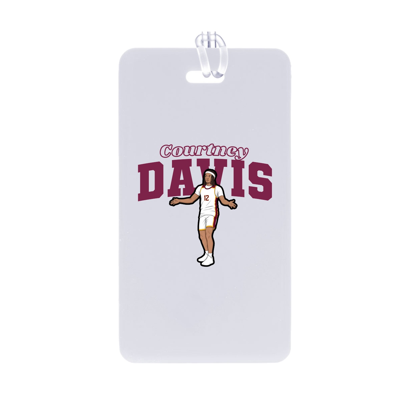 Bag Tag — Name Arch in Classic