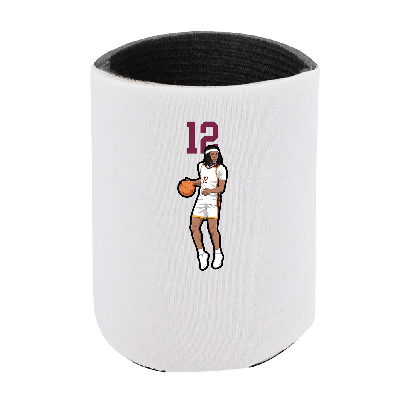 Can Holder — Number Top in White