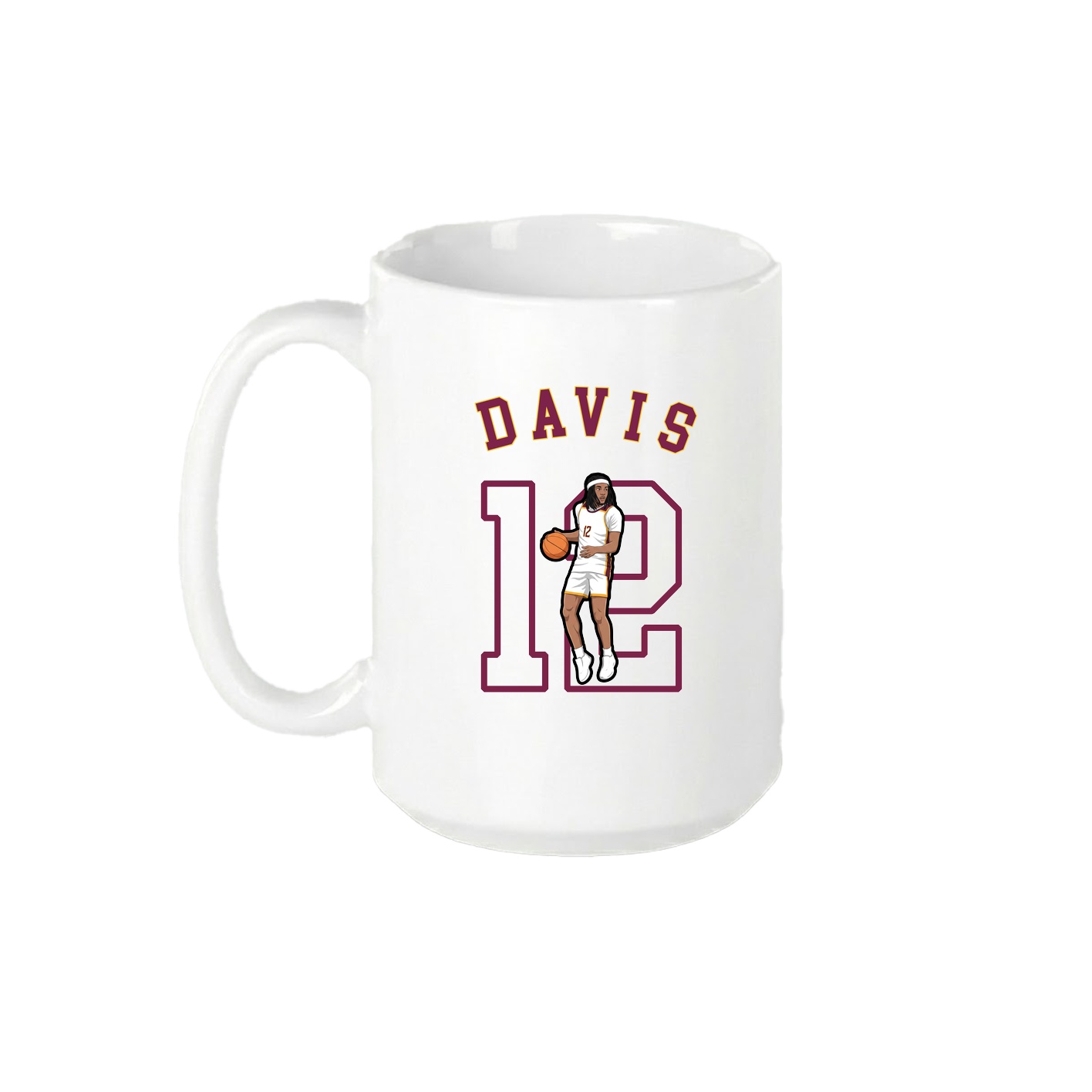 15oz Coffee Mug — Shirsey Arch in White