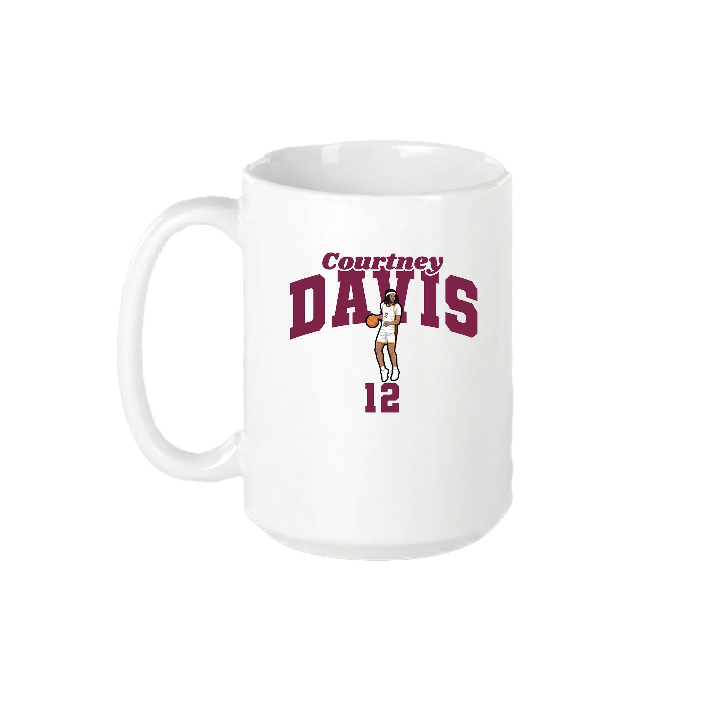 15oz Coffee Mug — Signature Arch in White