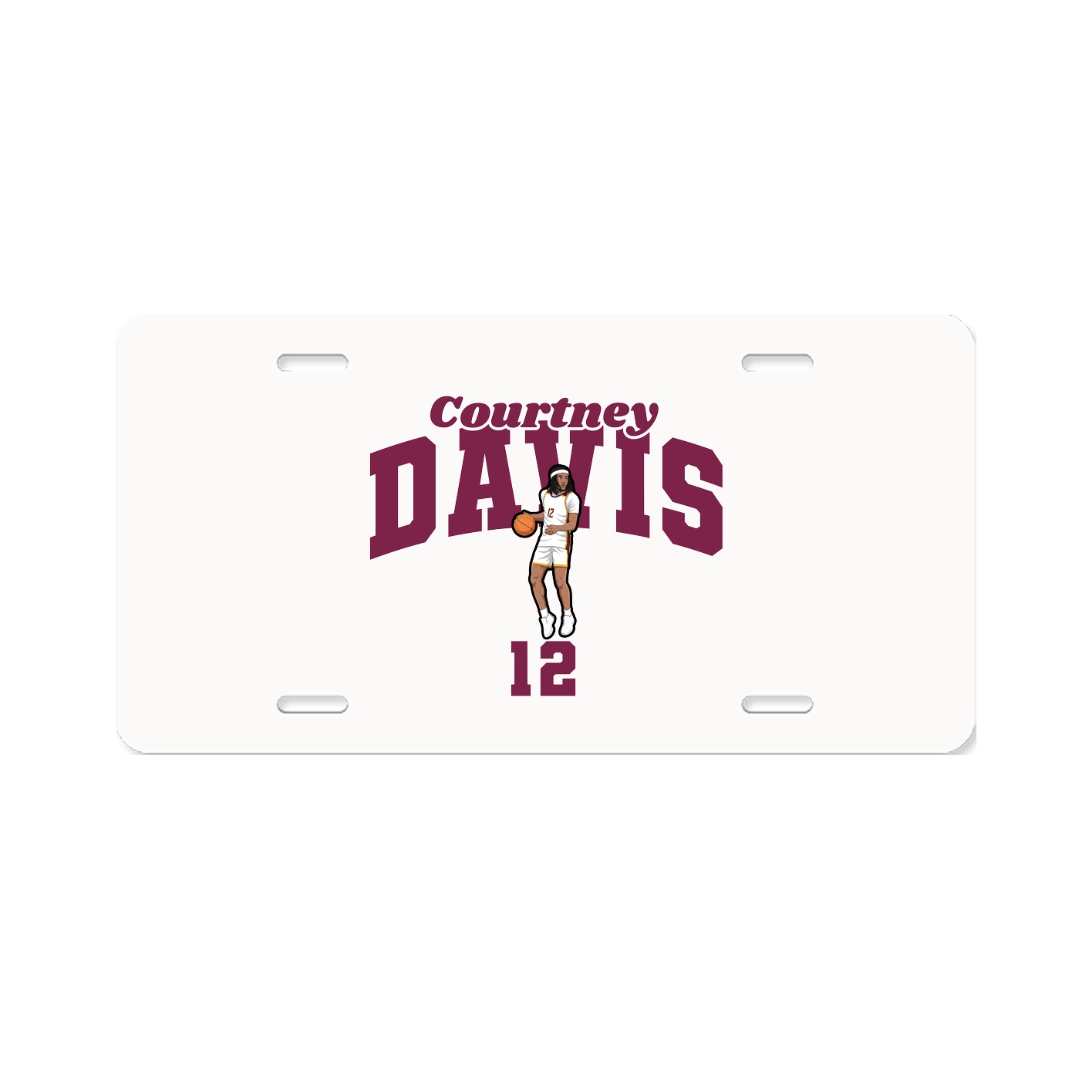 License Plate — Signature Arch in Classic