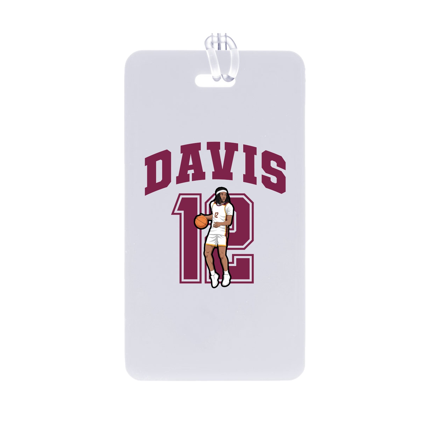 Bag Tag — Number in Classic