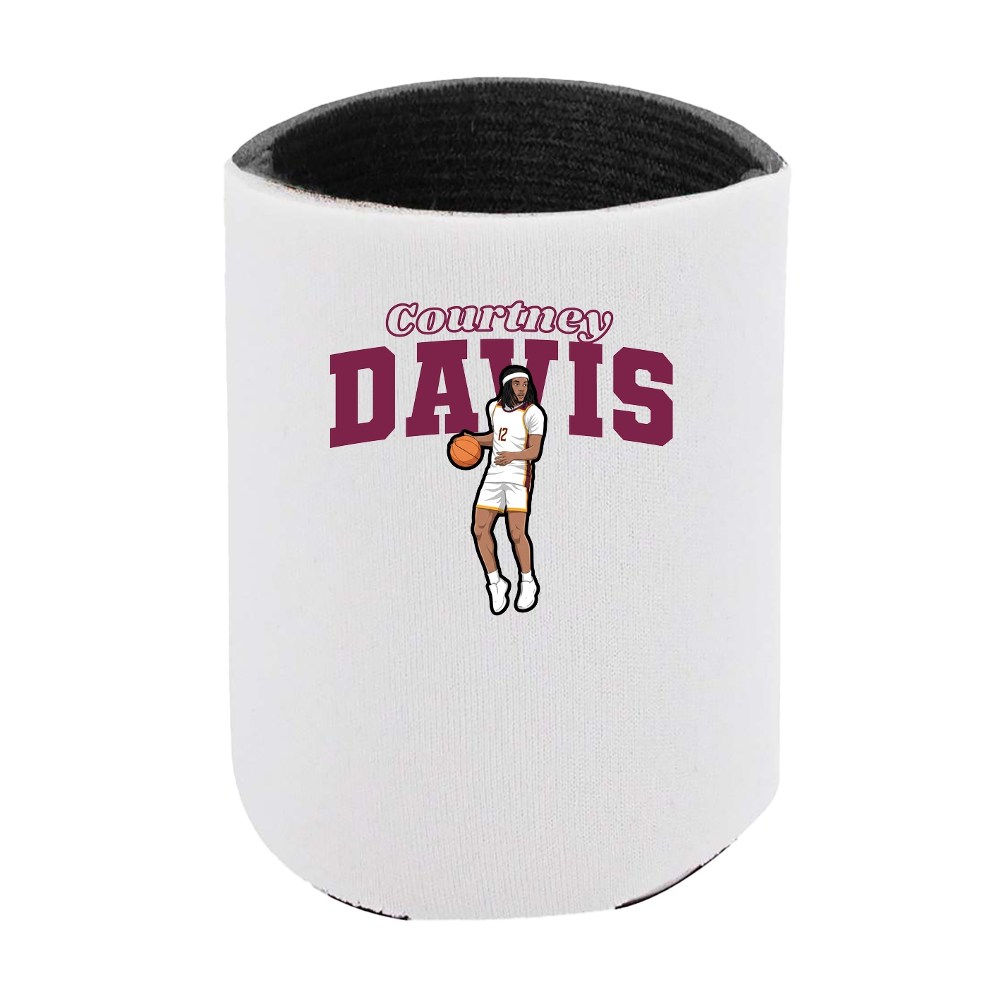 Can Holder — Name Arch in White