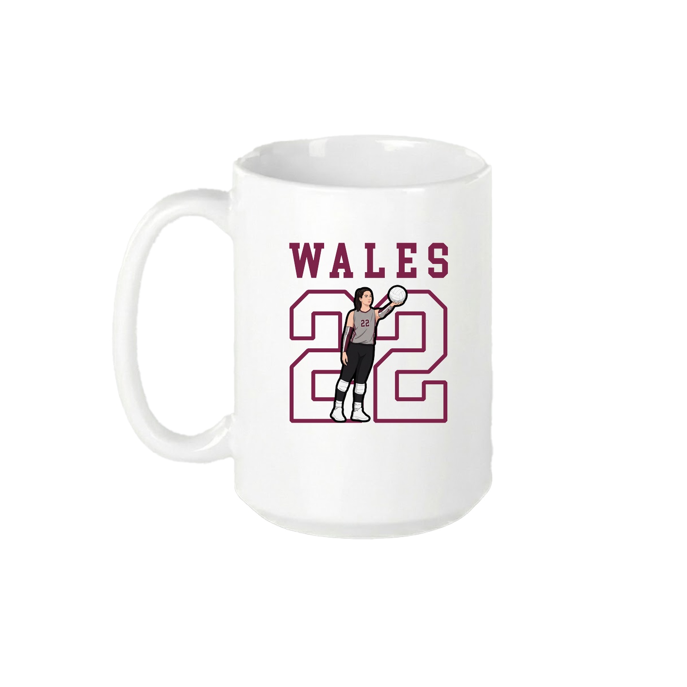 15oz Coffee Mug — Shirsey in White