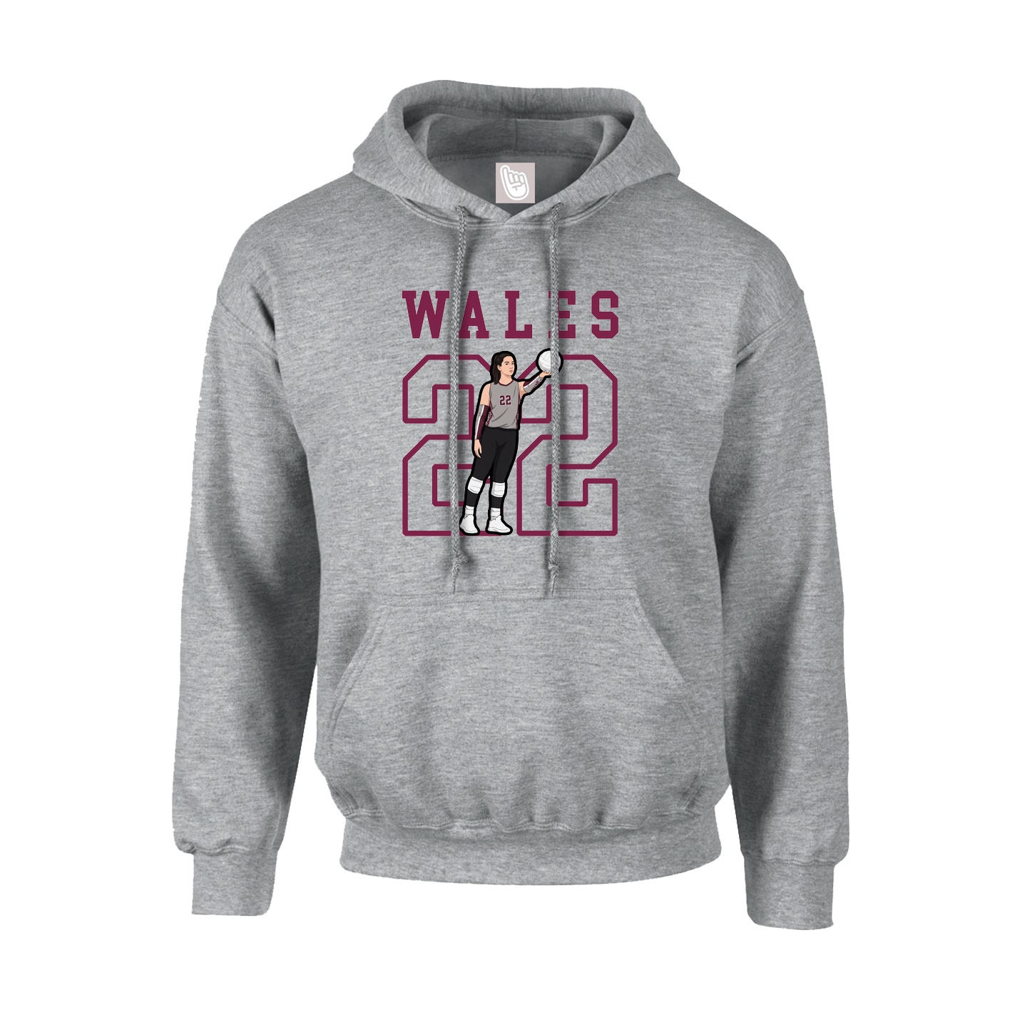 Youth Hoodie — Shirsey in Grey