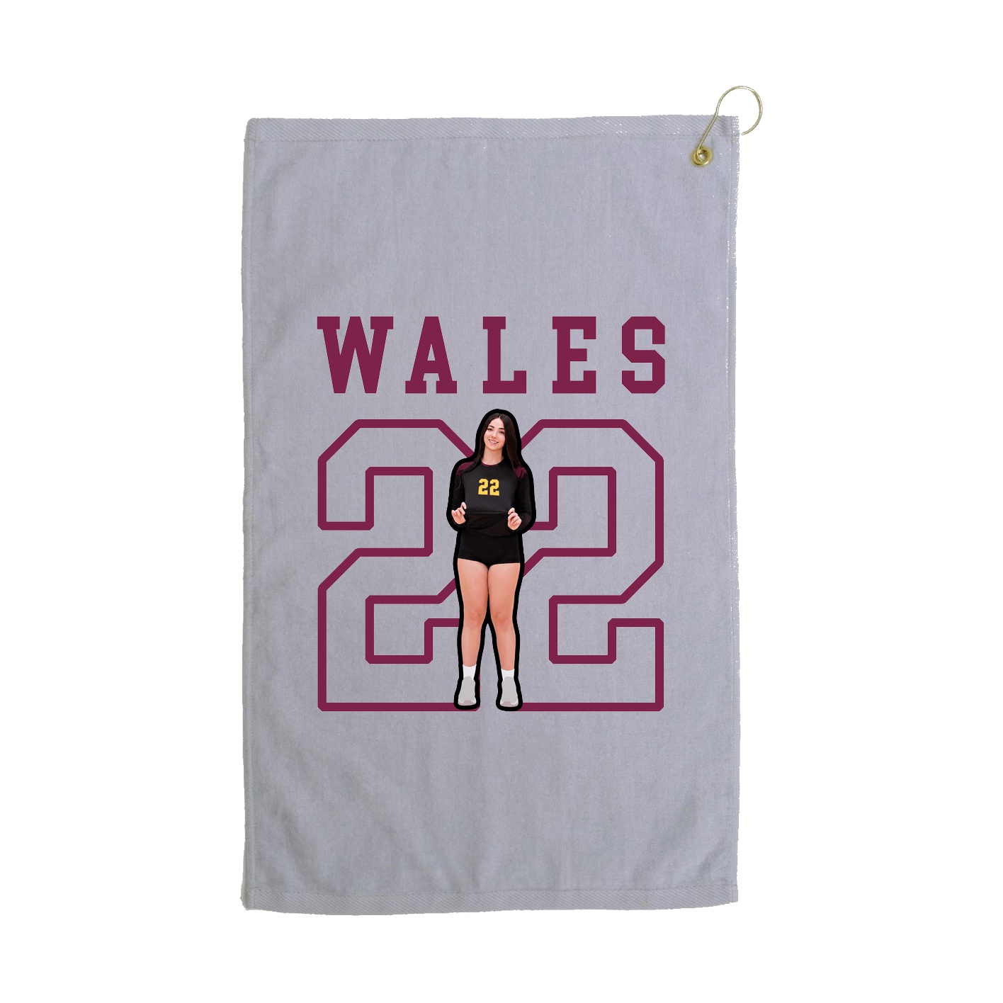Golf Towel — Shirsey in Grey