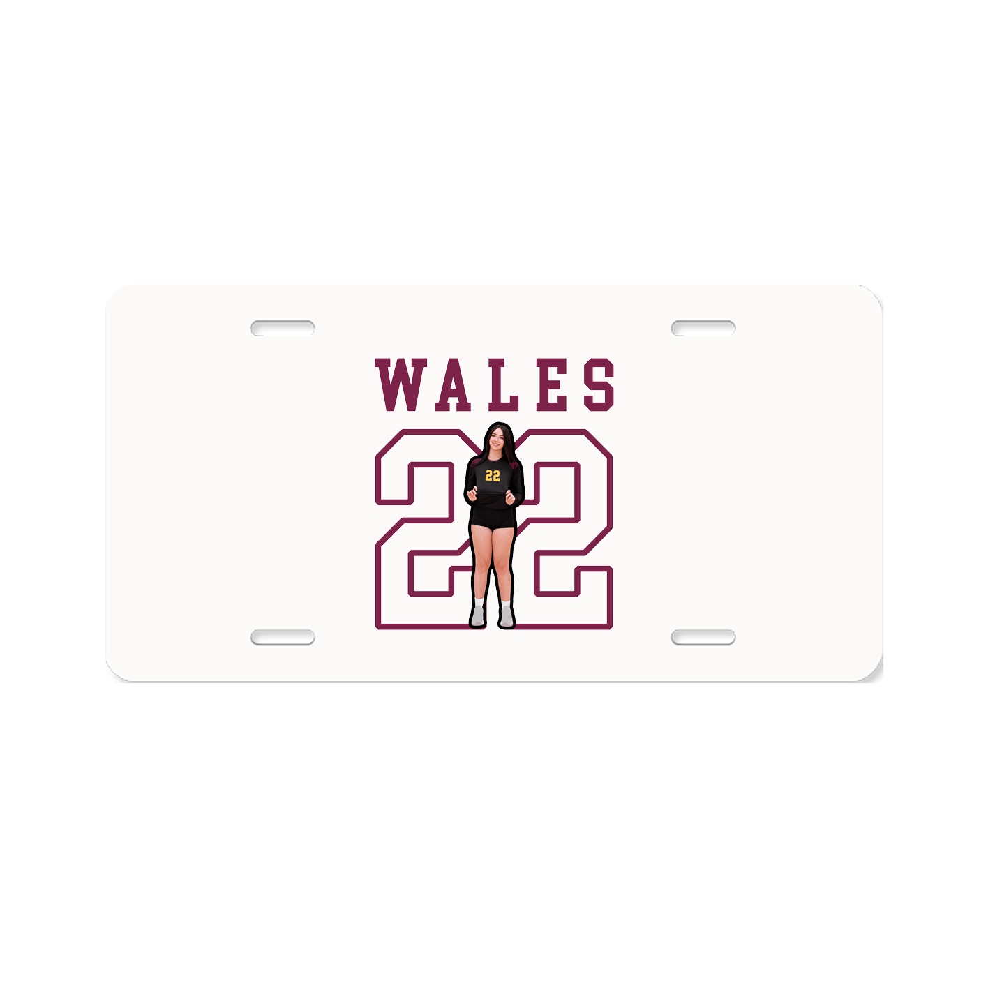 License Plate — Shirsey in Classic