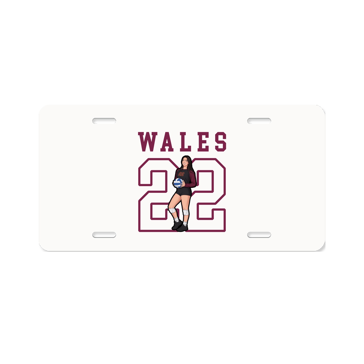 License Plate — Shirsey in Classic