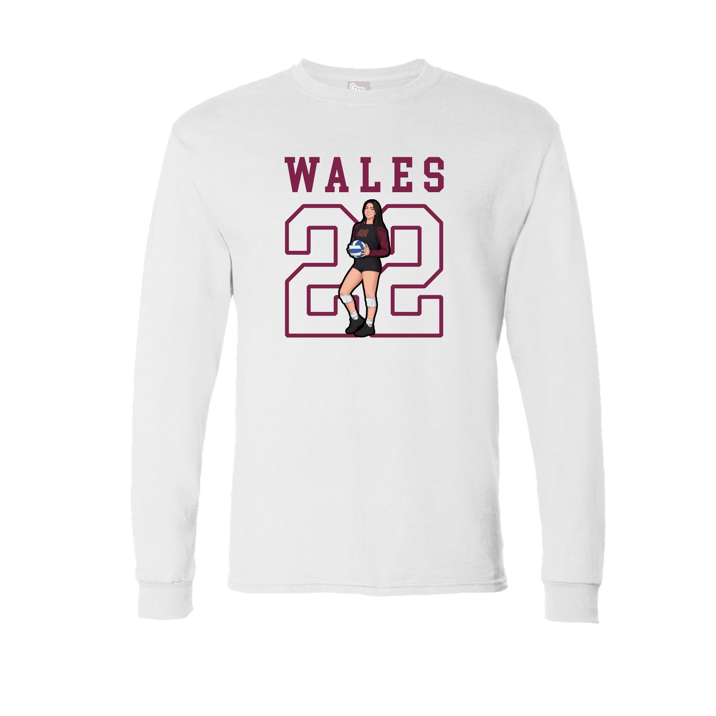 Long Sleeve Tee — Shirsey in White