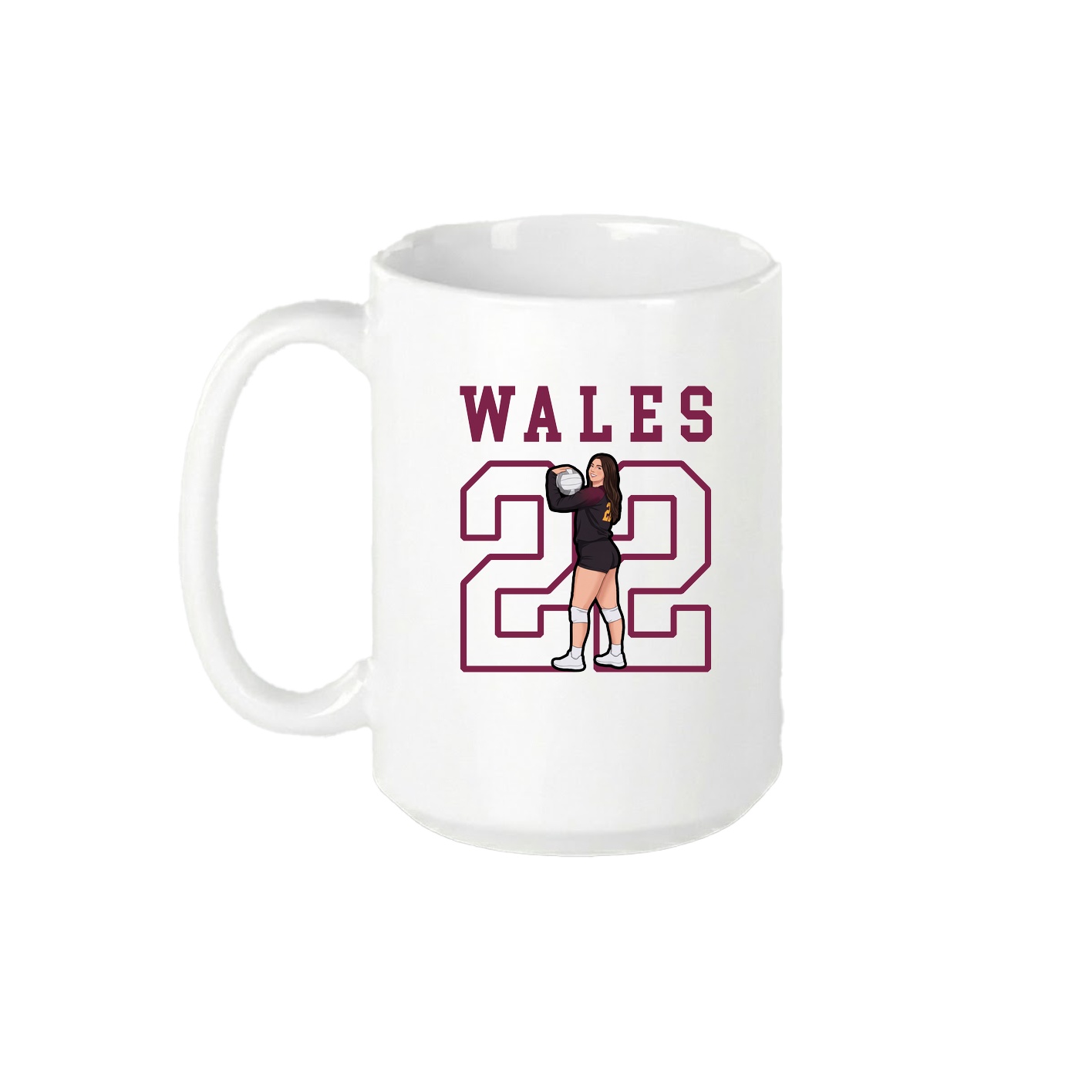 15oz Coffee Mug — Shirsey in White