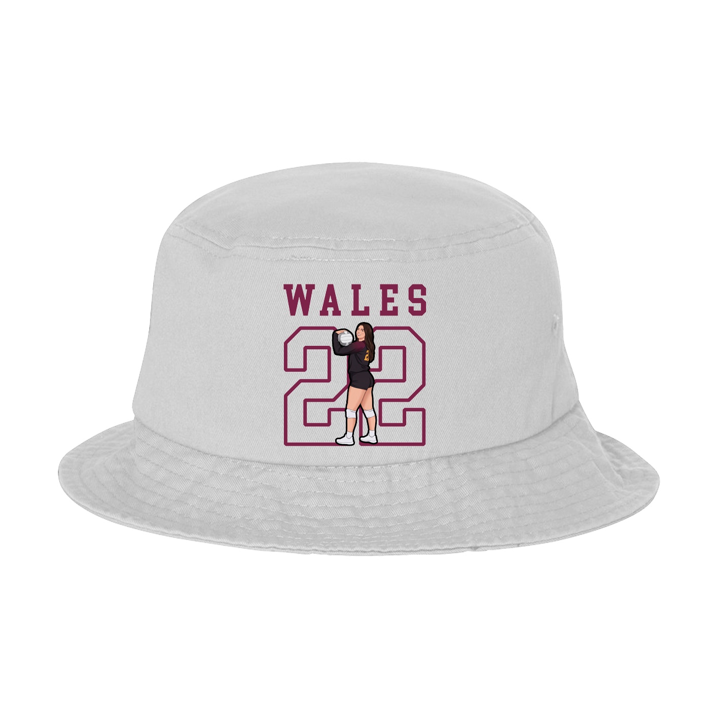 Bucket Cap — Shirsey in White