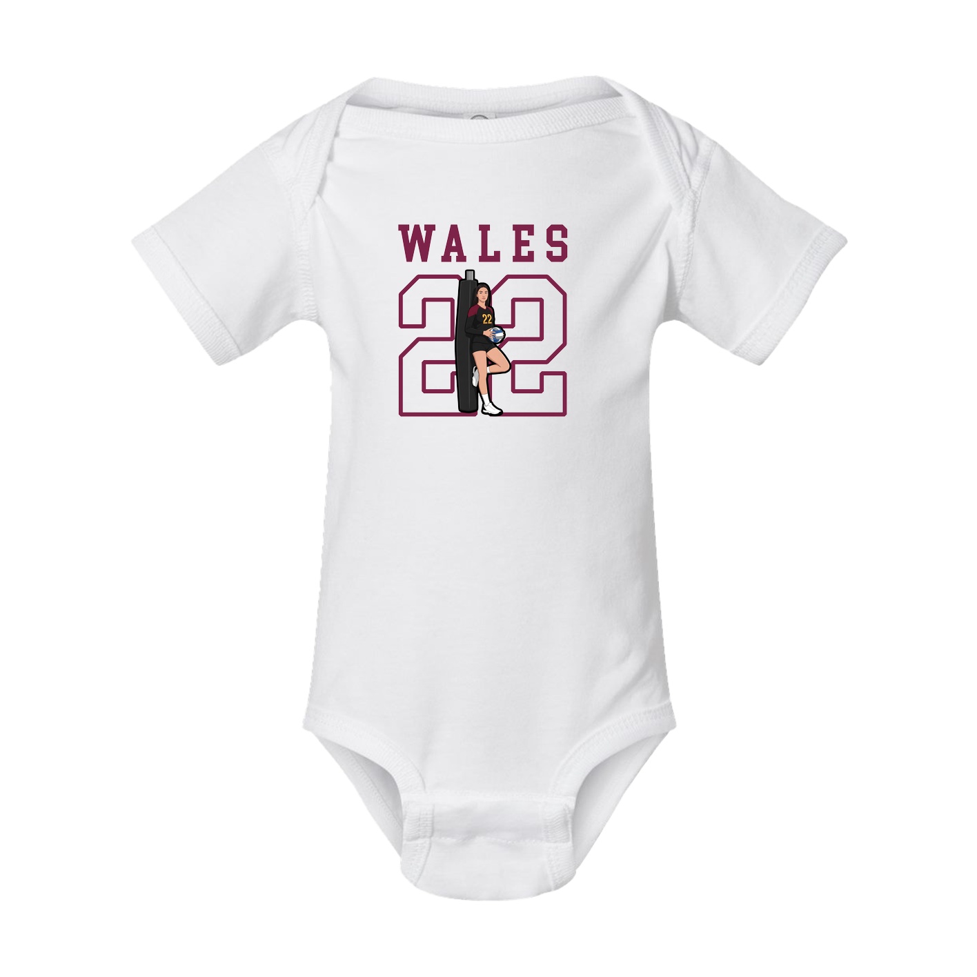 Baby Onesie — Shirsey in White