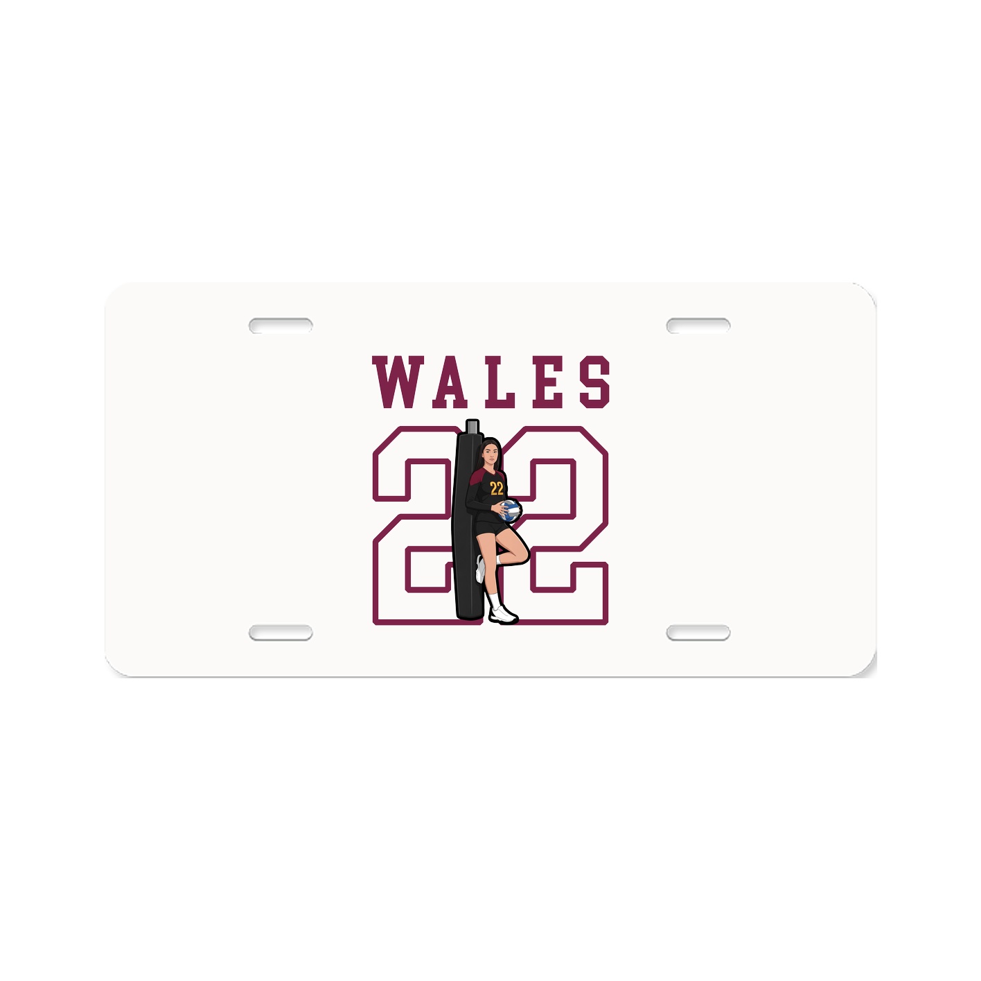 License Plate — Shirsey in Classic