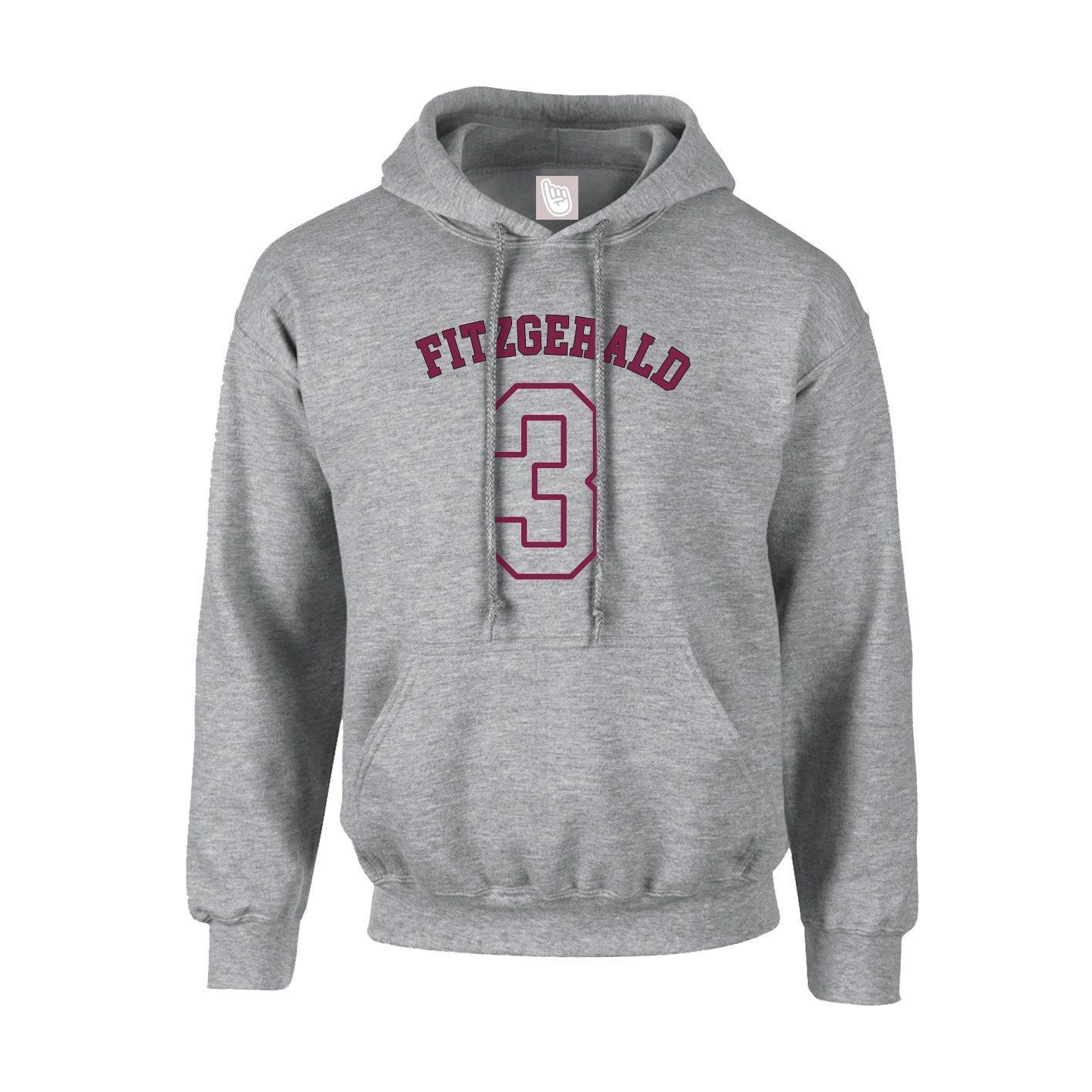 Youth Hoodie — Shirsey Arch in Grey