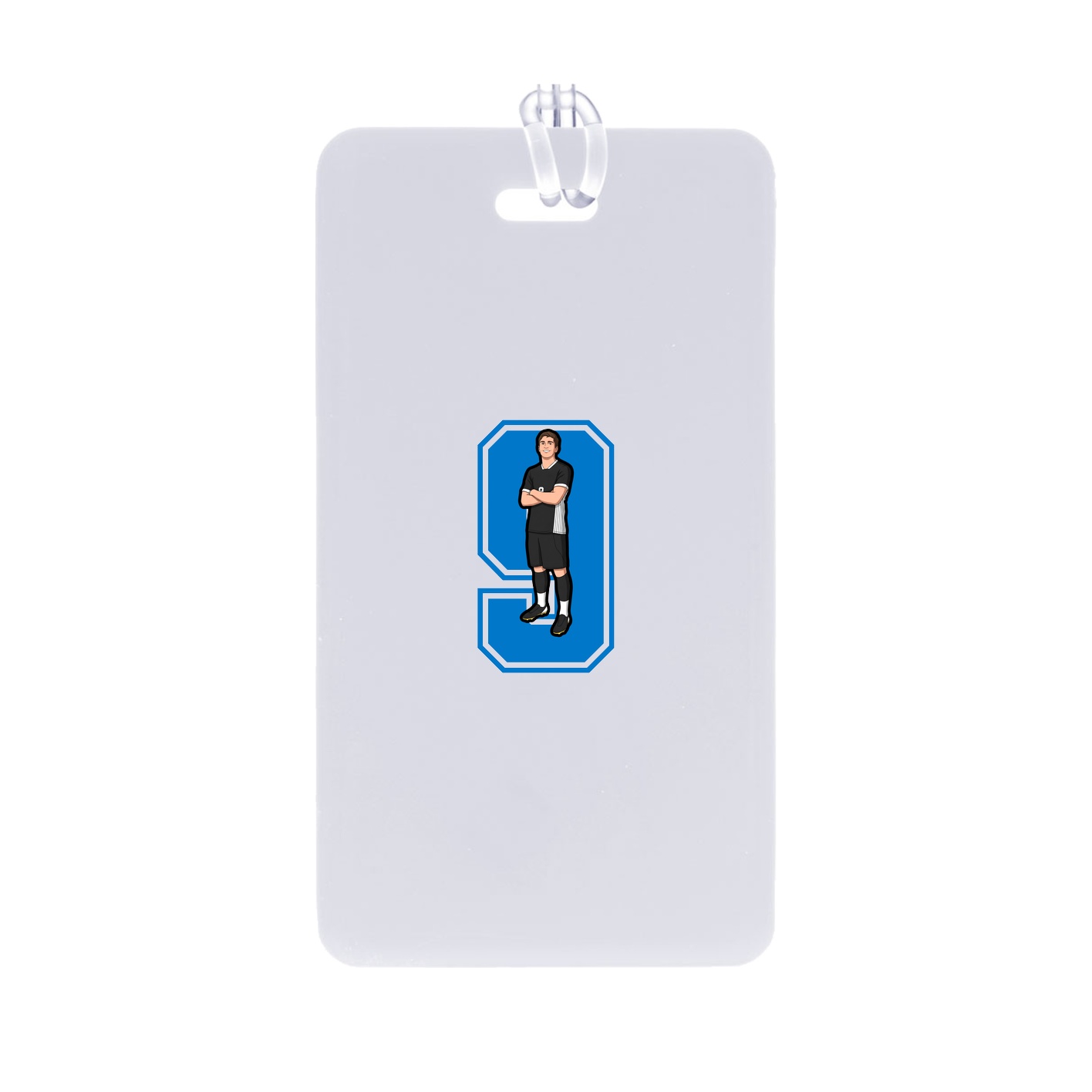 Bag Tag — Number in Classic