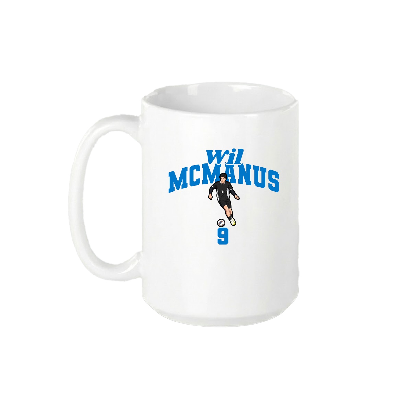 15oz Coffee Mug — Signature Arch in White